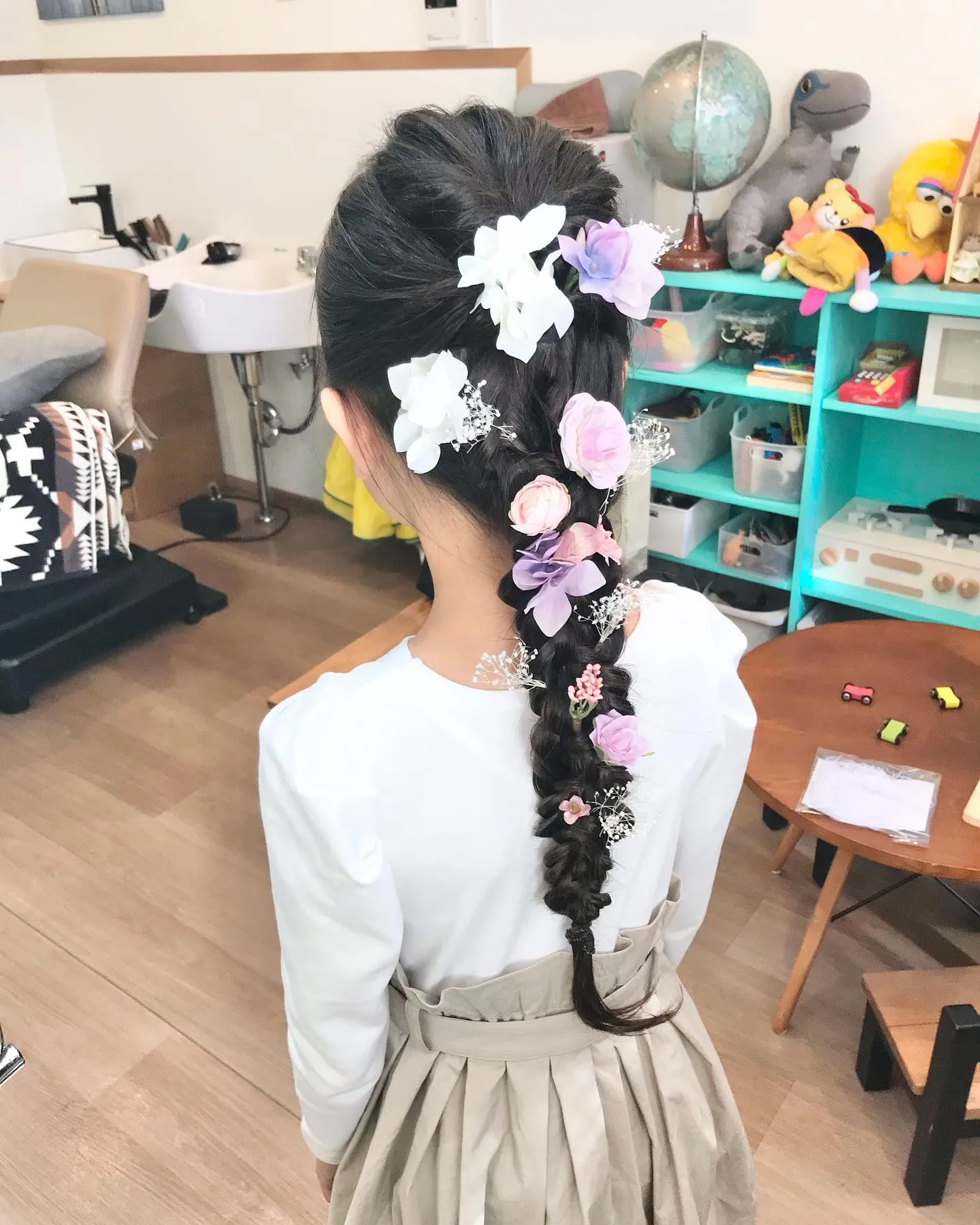 【キッズヘアセット】