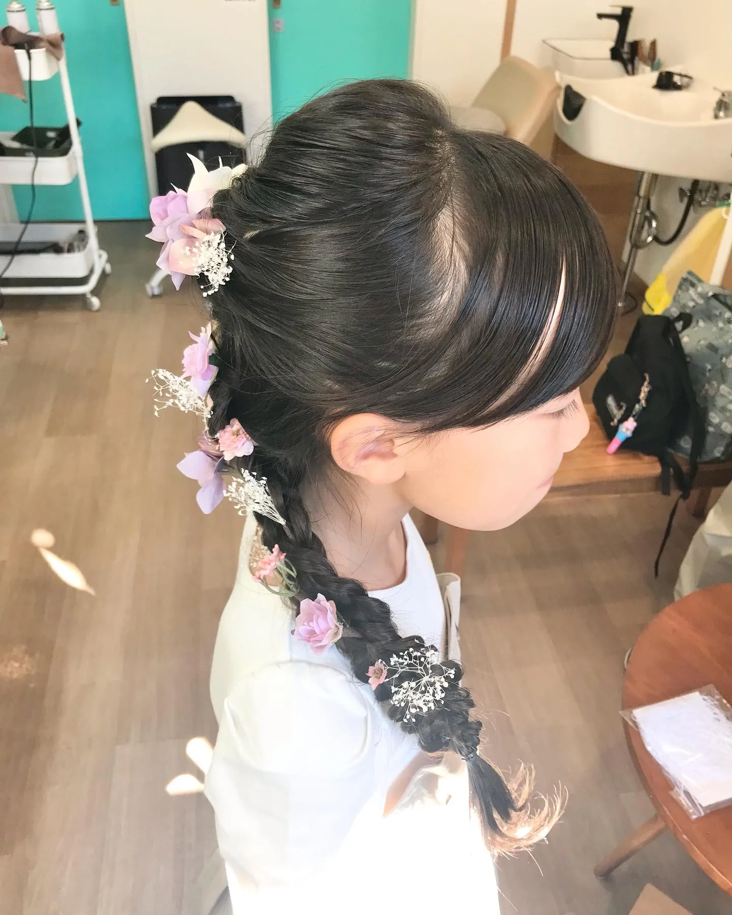 【キッズヘアセット】