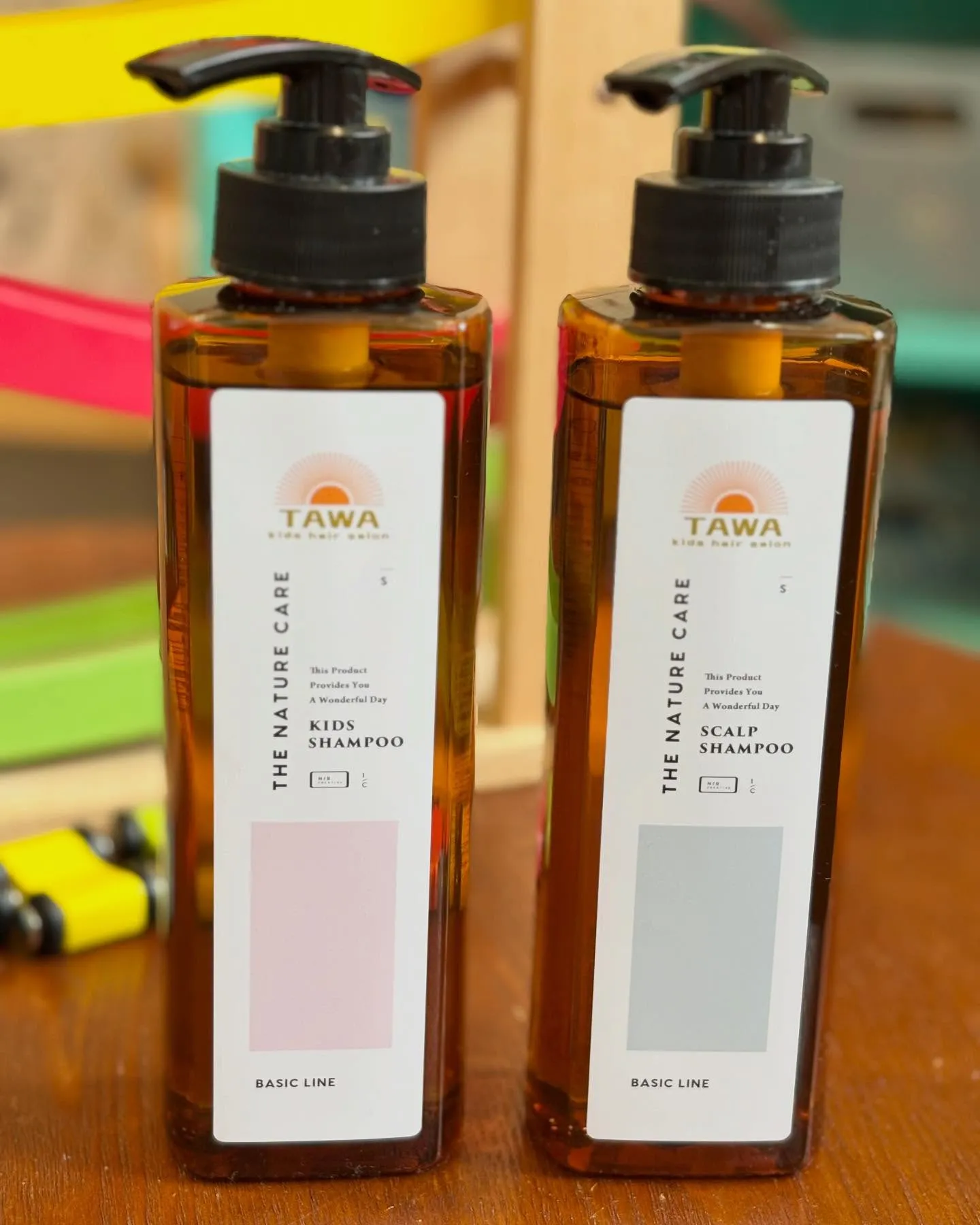 TAWAオリジナルキッズシャンプー2種類発売しました✨