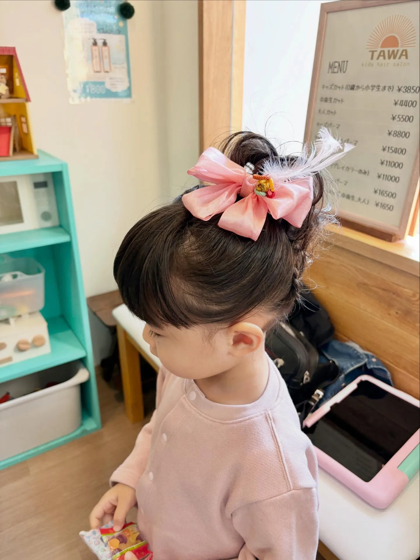 【キッズヘアセット】